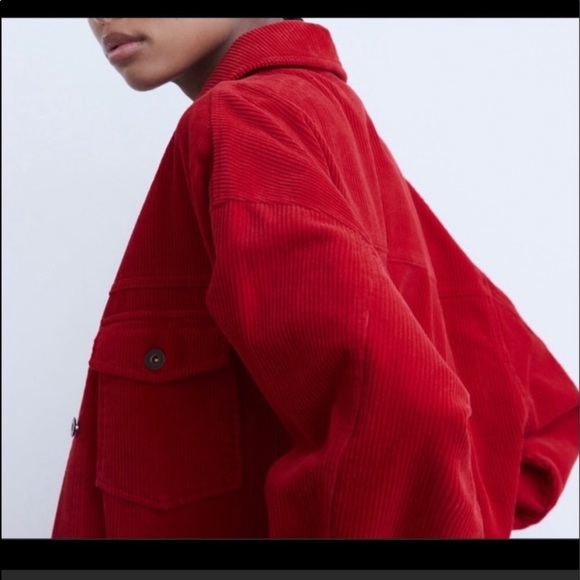 ZARA corduroy overshirt - Picture 7 of 11